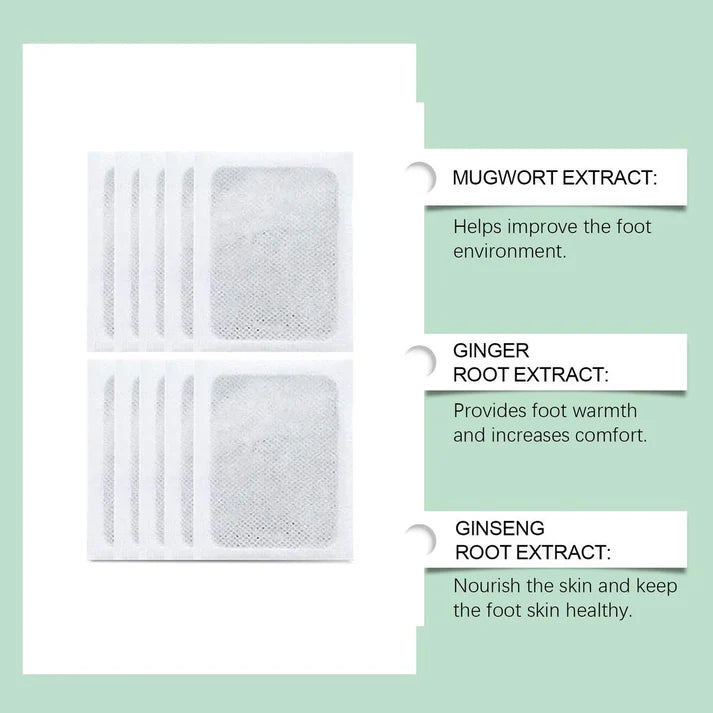 100% Herbal & Gentle ™ Ingredient Detox Foot Pads (BUY 1 GET 1 FREE )