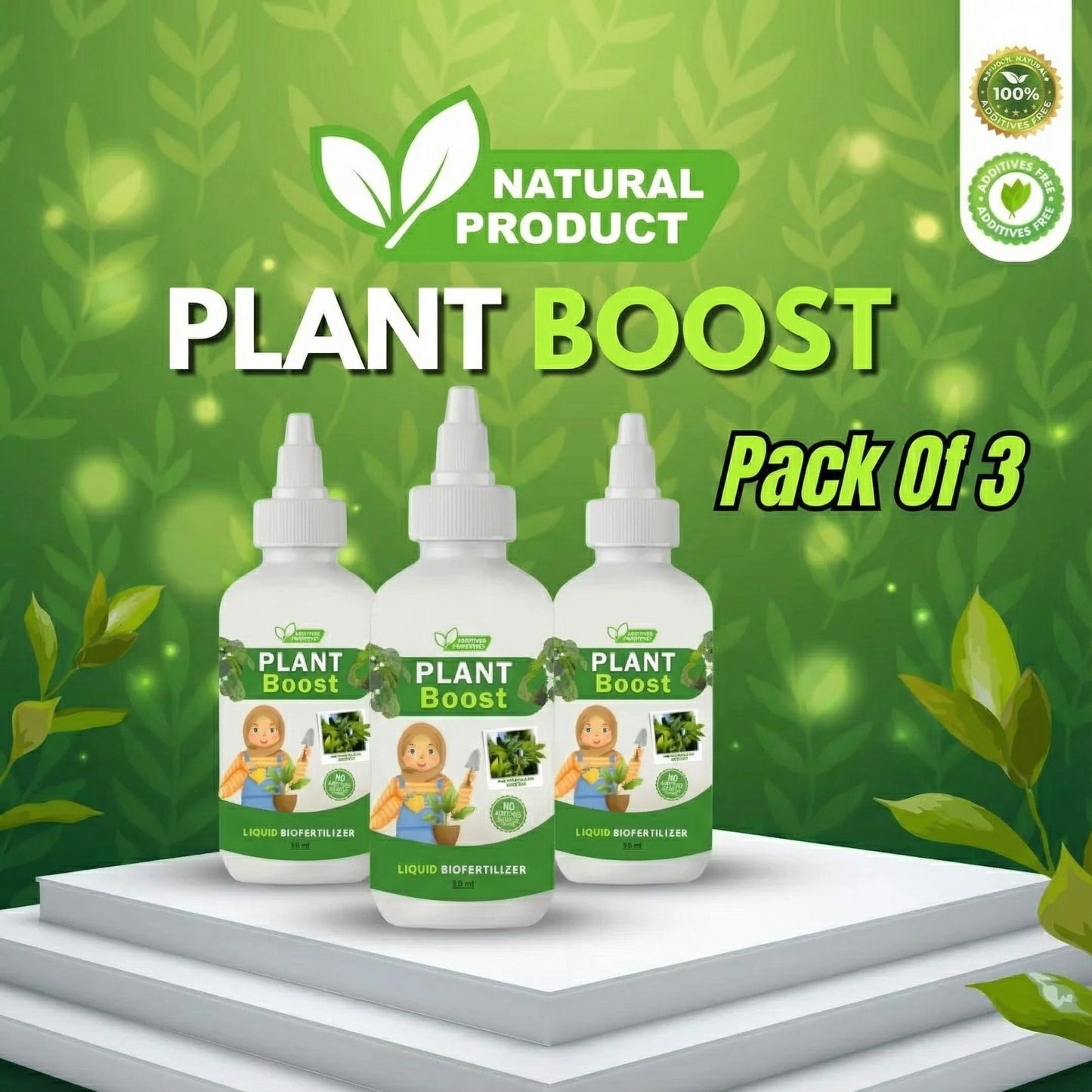 Organic Plant Boost - Faster Growth & Stronger Roots